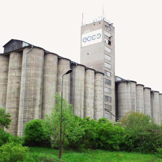 Elewator zbożowy w Baborowie