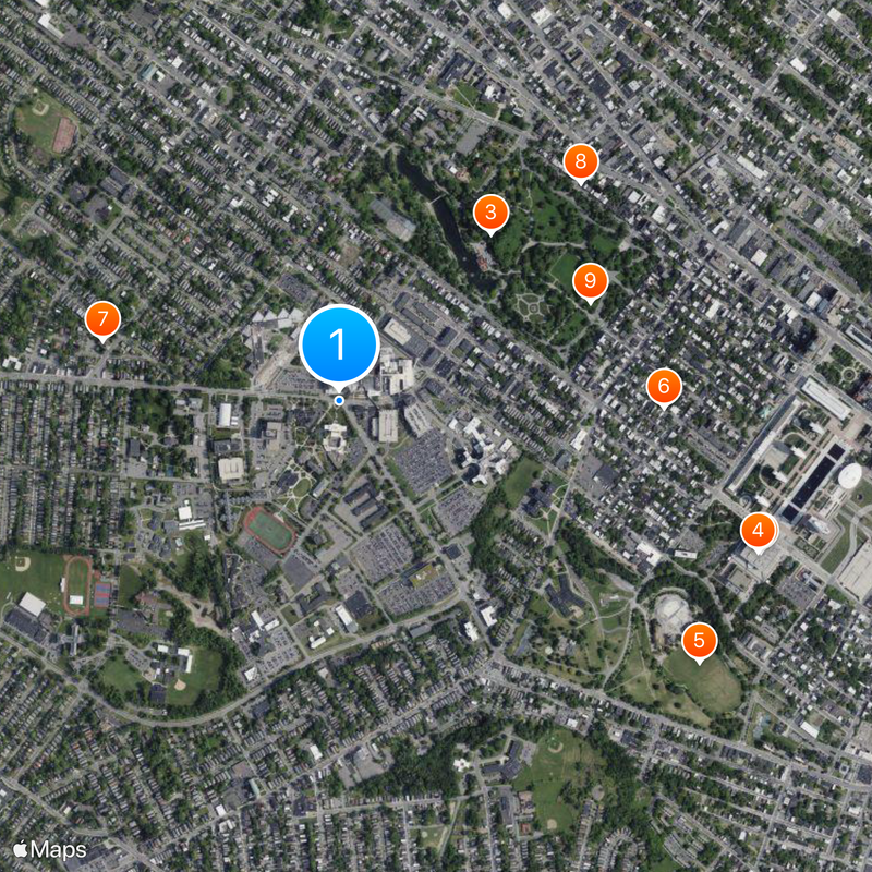 Albany Law School Map