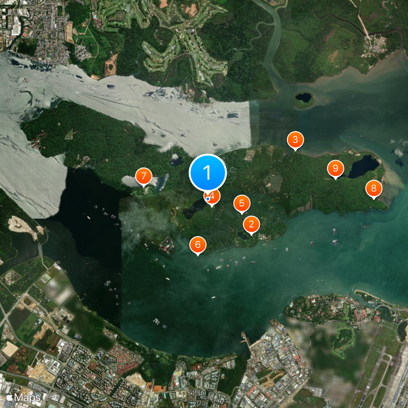 Pulau Ubin Map