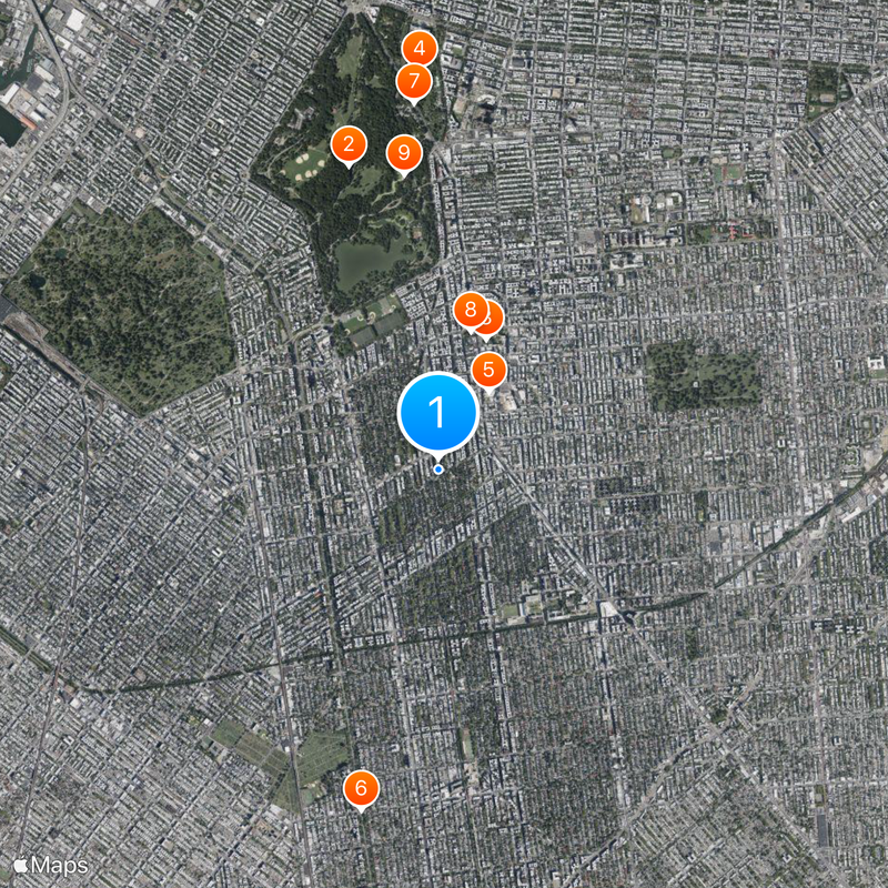 Flatbush Map