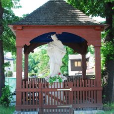 Kapelle mit Figur heiliger Johannes Nepomuk