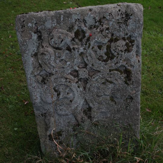 Grave Cover Approximately 20 Yards South Of West Tower Of Church Of Holy Cross