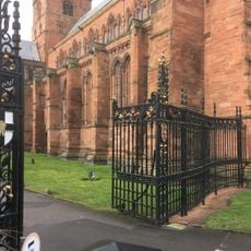 Railings And Gates At East End Of Cathedral
