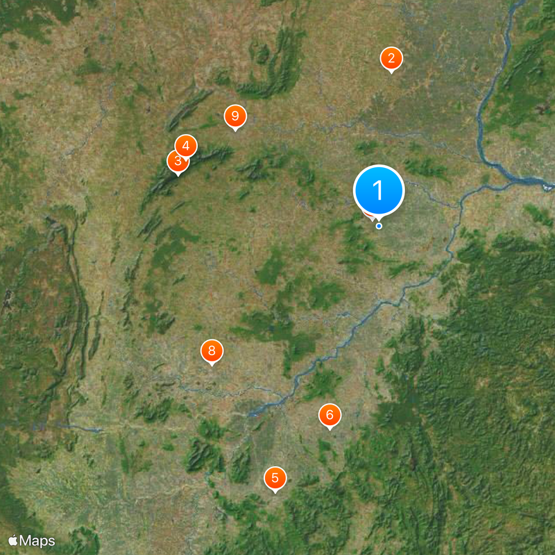 Distretto di Balangir Mappa