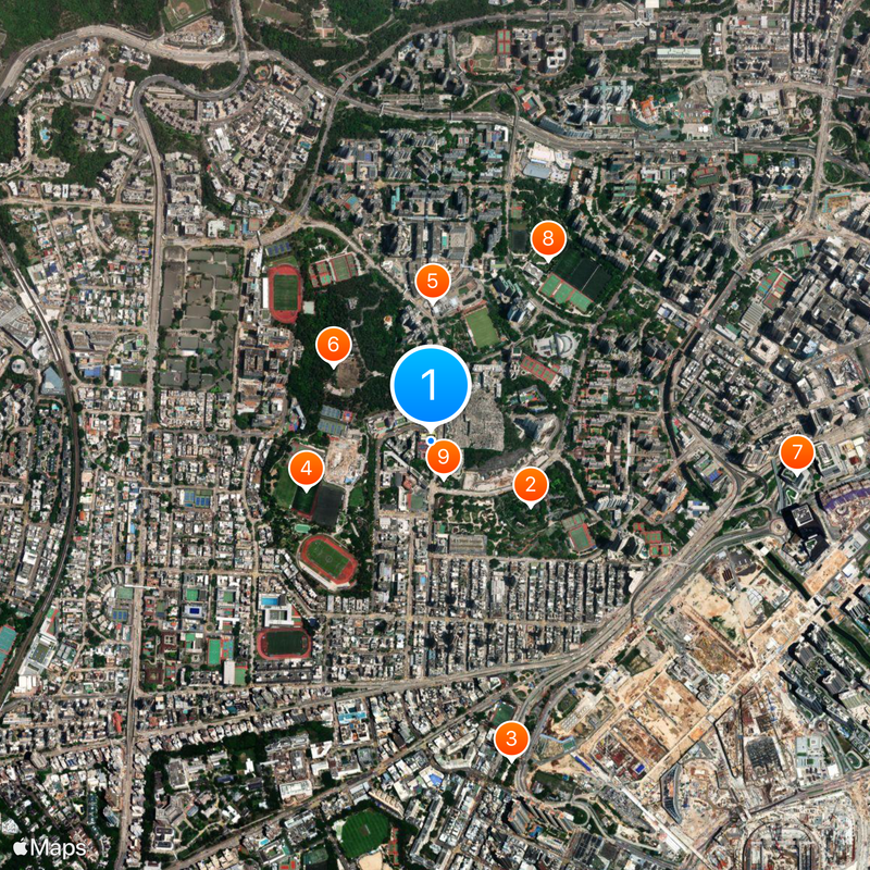 HKICC Lee Shau Kee School of Creativity Map