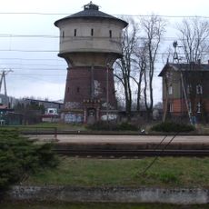 Kolejowa wieża ciśnień w Prabutach