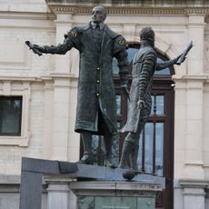 Statue of William the Silent and Philips of Marnix, Lord of Saint-Aldegonde
