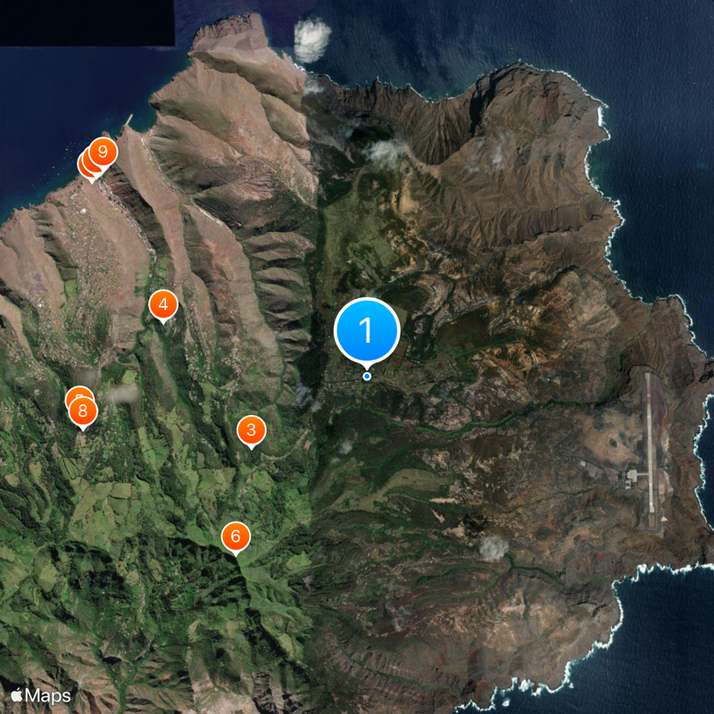 Longwood House Kaart