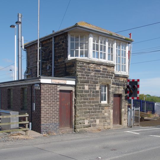 Signal Box At Chathill Station