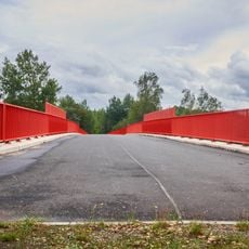 Antonínský most přes silnici a železnici