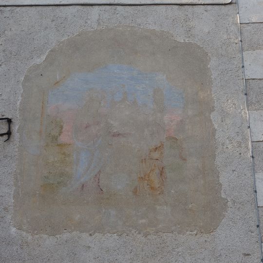 Murale, opera d'arte, chiesa cattolica