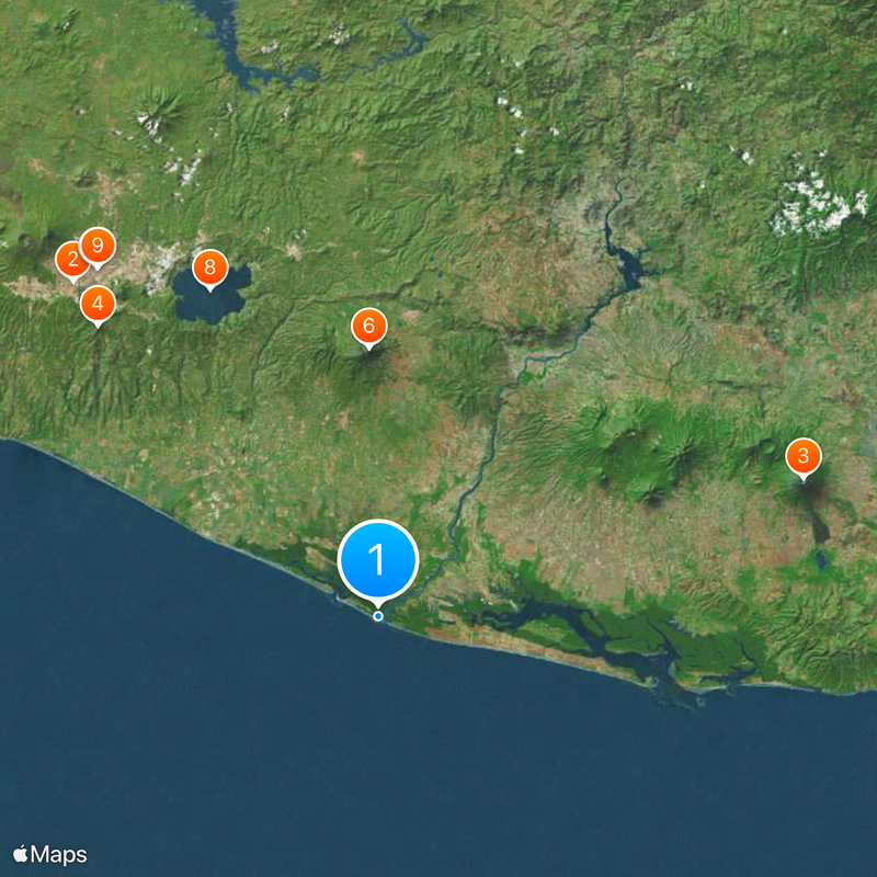 Lempa River Map