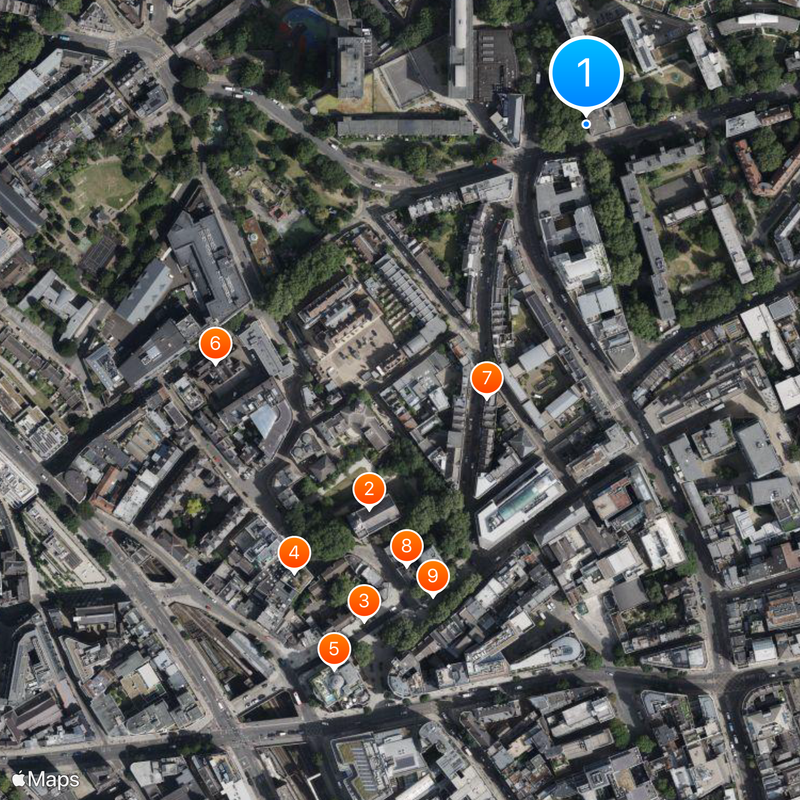 Clerkenwell Mapa