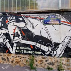 Work of art, graffiti