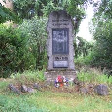 World Wars memorial in Svatá