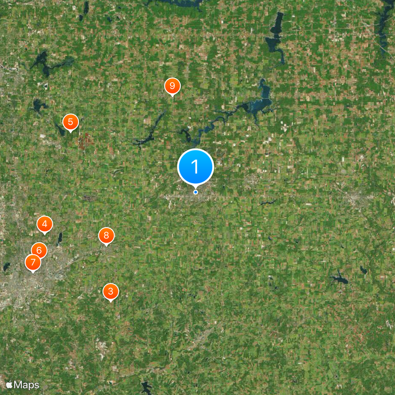 University of Mount Union Map
