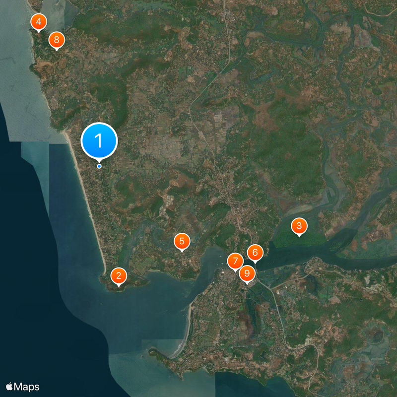 Calangute Map