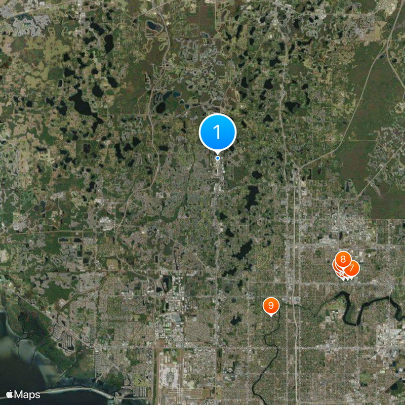 Gaither High School Map