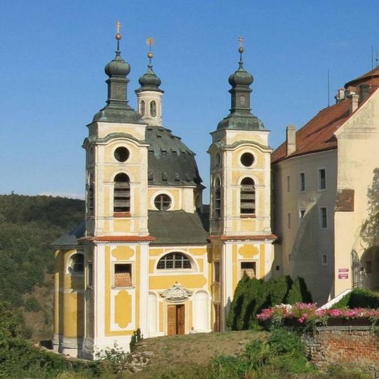Kaple Nejsvětější Trojice u zámku Vranov nad Dyjí