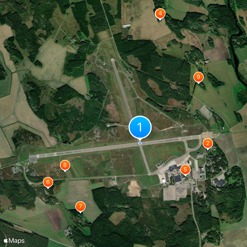 Stockholm Skavsta Airport Map