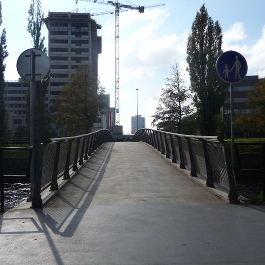 Lávka přes Svratku u Štýřického nábřeží