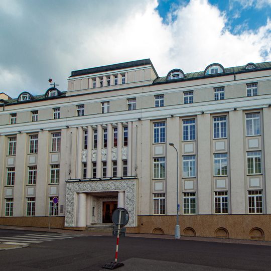 Budova ředitelství ČEZ v Děčíně