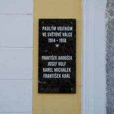 World War I memorial in Zálší