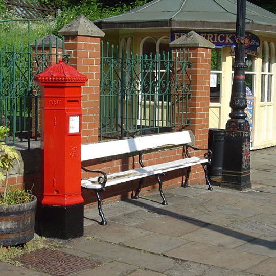 Penfold post box at the National Tramway Museum