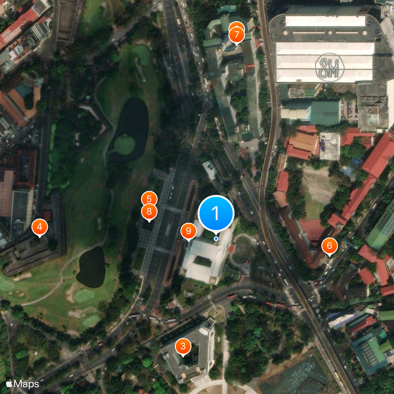 Old Legislative Building Mapa