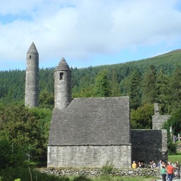 Natuurlandschappen en historische plaatsen in Ierland