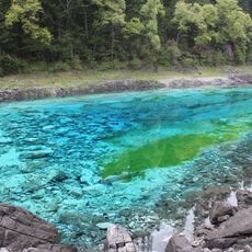 Colorful pond