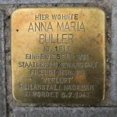 Stolperstein en memoria de Anna Maria Buller