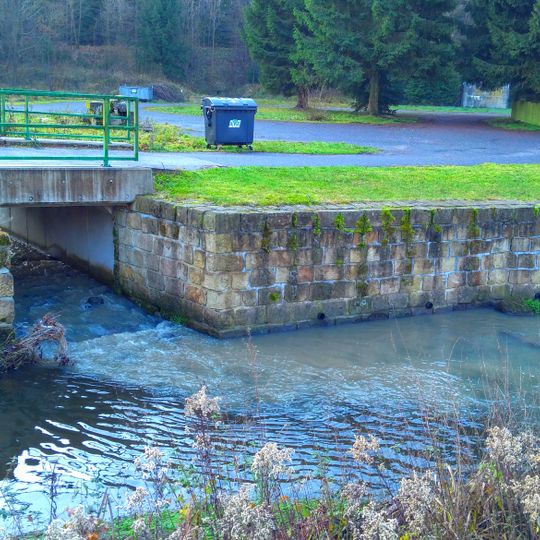 Most přes ústí Olešničky v Janské