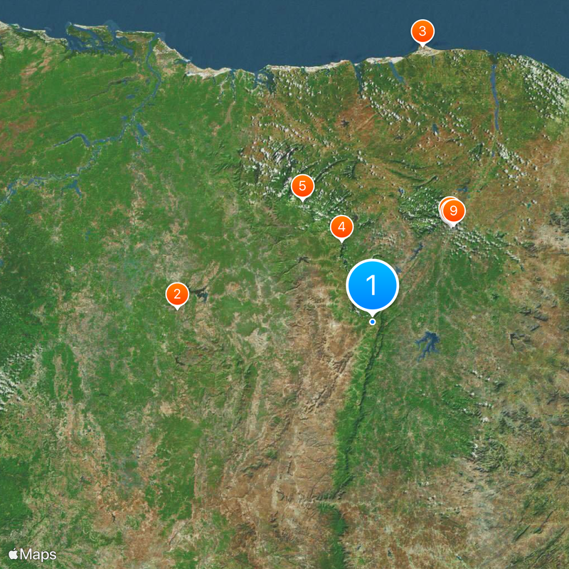 Guaraciaba do Norte Map