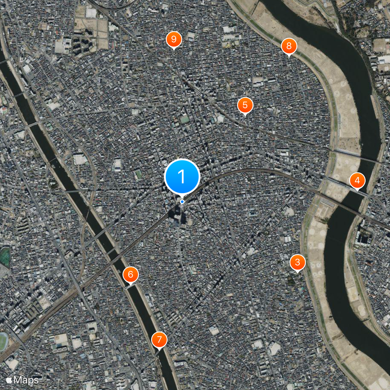 Koiwa Station Map