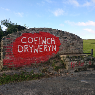 Cofiwch Dryweryn mural