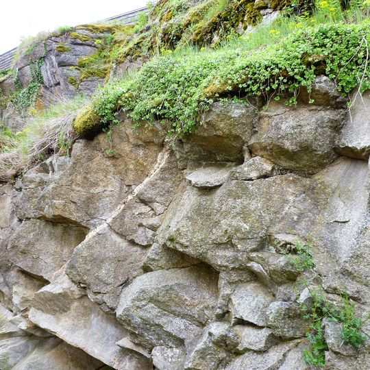 Aufschluss am Burgberg in Kollnburg