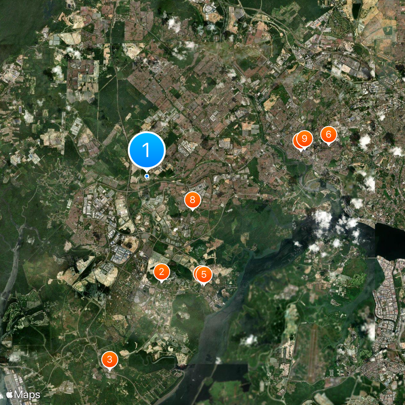Sultan Ibrahim Stadium Map