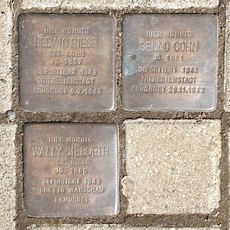 Stolperstein dedicated to Benno Cohn