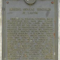 General Nicolas Gonzales y Lantin historical marker
