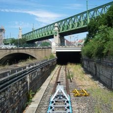 Ehem. Stadtbahn - Teilbereich der heutigen U4 in der KG Gaudenzdorf