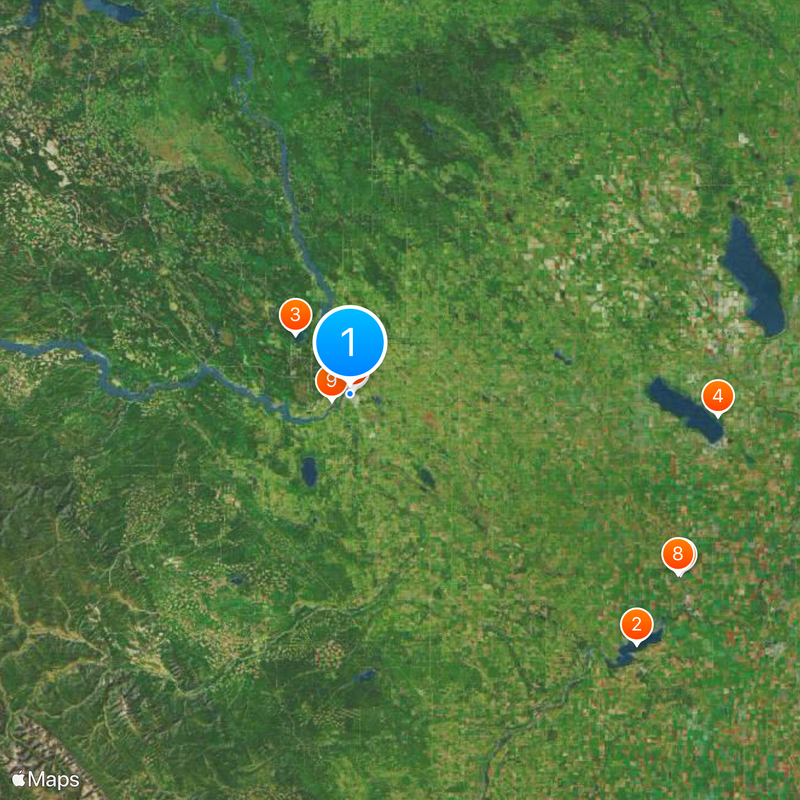 Rocky Mountain House Mappa