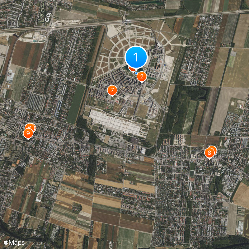 Seestadt Aspern Map