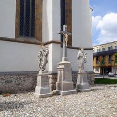 Kříž v Soběslavi na náměstí