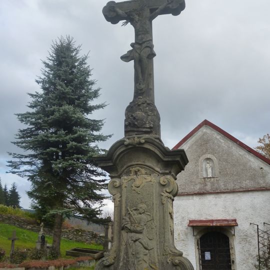 Main cemetery cross in Neratov