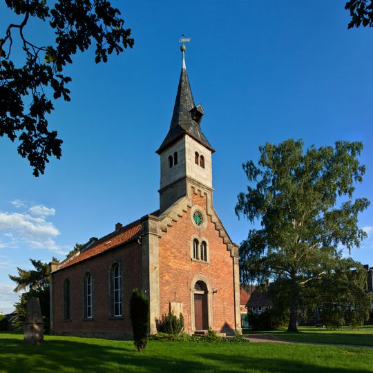Saint Nicholas church in Alvesse