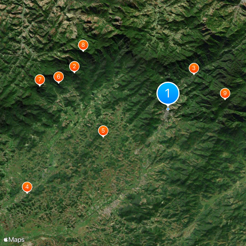 Cachoeiras de Macacu Map