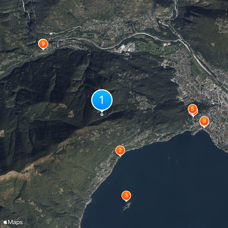 Monte Verità Map
