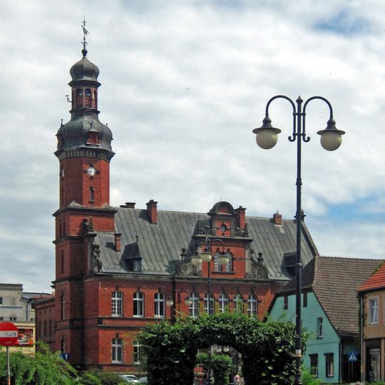 Old town hall in Drezdenko