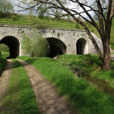 Železniční most přes Hučnici